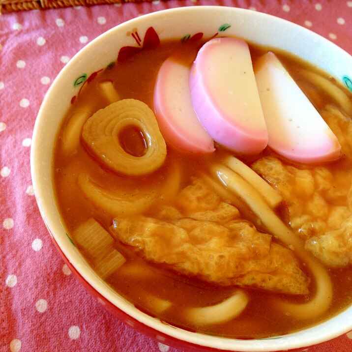 簡単お昼ご飯♪和風あんかけカレーうどん